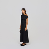 Madison Ave Maxi Skirt Black