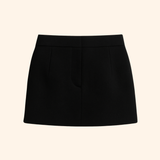 The Alias Mini Skirt in Black