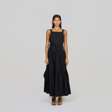 Minke Maxi Dress in Black
