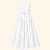 Minke Maxi Dress in White