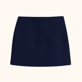 Navy Alias Mini Skirt