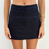The Alias Mini Skirt in Black