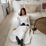 Hudson Button Down in White