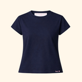 Navy Cotton Tee