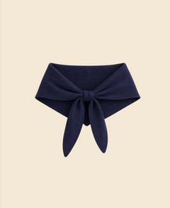 Sœur sweater tie in navy